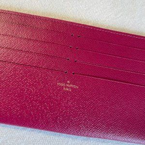Louis Vuitton Fuchsia Pink Card Holder Insert